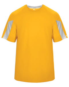 Badger 217600 Yellow-Striker Youth Tee Yellow