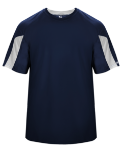 Badger 217600 Navy-Striker Youth Tee Navy