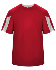 Badger 217600 Red-Striker Youth Tee Red