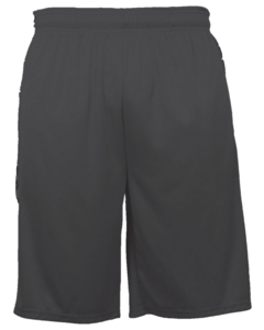 Badger 218900 Gray-Digital Panel Youth Shorts Gray