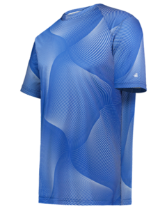 Badger 221300 Blue-Warp Youth Tee Blue