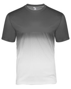 Badger 222000 Gray-Hex 2.0 Youth Tee Gray
