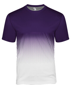 Badger 222000 Purple-Hex 2.0 Youth Tee Purple