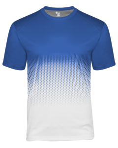 Badger 222000 Blue-Hex 2.0 Youth Tee Blue