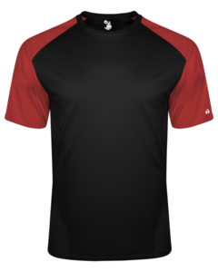 Badger 223000 Black-Breakout Youth T-Shirt Black