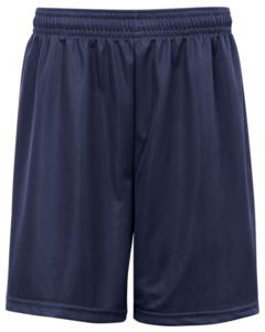 Badger 223700 Navy-Mini Mesh Youth 6 Inch Shorts Navy