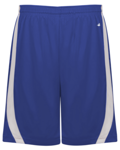 Badger 224400 Blue-B-Slam Rev. Youth Shorts Blue