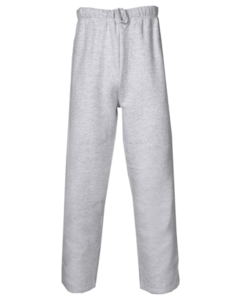 Badger 227700 Gray-Open Bottom Fleece Youth Pants Gray