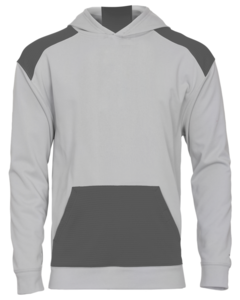 Badger 244000 Gray-BREAKOUT PERFORMANCE FLEECE YOUTH HOOD Gray