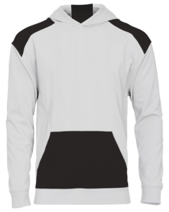 Badger 244000 White-BREAKOUT PERFORMANCE FLEECE YOUTH HOOD White