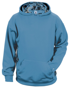 Badger 246400 Blue-Digital C/B Yth Hood Blue