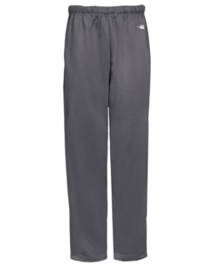 Badger 247800 Gray-Perf. Fleece Open Bottom Youth Pants Gray