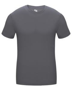 Badger 262100 Gray-Pro-Compression Youth Crew Gray