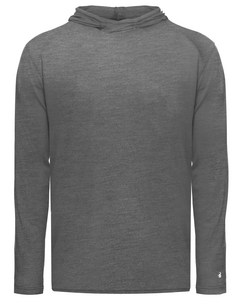 Badger 290500 Anti-Microbial-Tri-Blend Surplice Youth Hood Tee Anti-Microbial