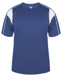 Badger 293700 Blue-Pro Youth Placket Blue