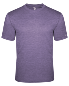 Badger 294000 Purple-Tri-Blend Youth Tee Purple