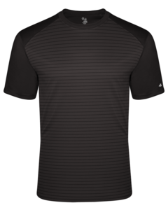 Badger 297200 Black-Vintage Line Sport Tri-Blend Yth Tee Black