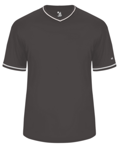 Badger 297400 Gray-Vintage Youth Jersey Gray