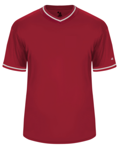 Badger 297400 Red-Vintage Youth Jersey Red