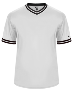 Badger 297400 White-Vintage Youth Jersey White