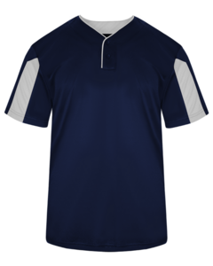 Badger 297600 Navy-Striker Youth Placket Navy