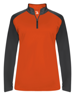 Badger 400800 Orange-Ultimate Softlock Women's 1/4 Zip Orange