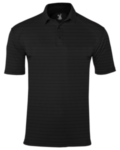 Badger 404200 Black-Ultimate Cross Tech Polo Black