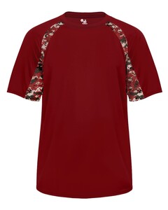 Badger 414000 Red-Digital Hook Tee Red