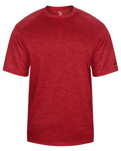 Badger 417100 Red-Tonal Blend Tee Red