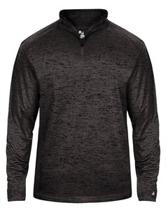 Badger 417200 Black-Tonal Blend 1/4 Zip Black