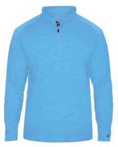 Badger 417200 Blue-Tonal Blend 1/4 Zip Blue