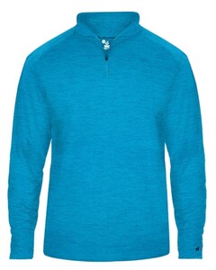 Badger 417200 Blue-Green-Tonal Blend 1/4 Zip Blue-Green