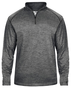 Badger 417200 Gray-Tonal Blend 1/4 Zip Gray
