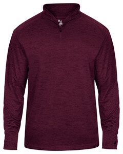 Badger 417200 Maroon-Tonal Blend 1/4 Zip Maroon