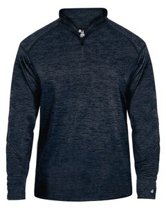 Badger 417200 Navy-Tonal Blend 1/4 Zip Navy