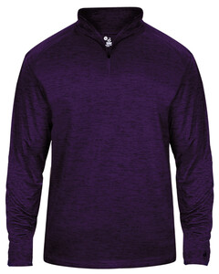 Badger 417200 Purple-Tonal Blend 1/4 Zip Purple
