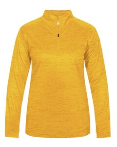 Badger 417300 Yellow-Tonal Blend Women's 1/4 Zip Yellow