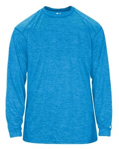 Badger 417400 Blue-Green-Tonal Blend L/S Tee Blue-Green