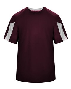 Badger 417600 Maroon-Striker Tee Maroon