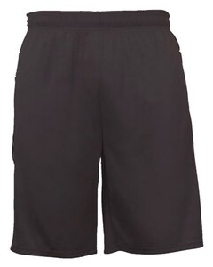 Badger 418900 Gray-Digital Panel Shorts Gray