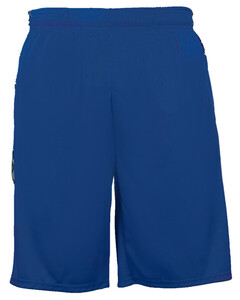 Badger 418900 Blue-Digital Panel Shorts Blue