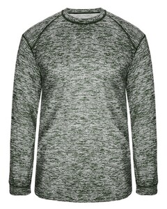 Badger 419400 Green-Blend L/S Tee Green