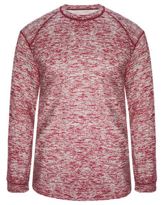 Badger 419400 Red-Blend L/S Tee Red