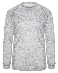 Badger 419400 Gray-Blend L/S Tee Gray