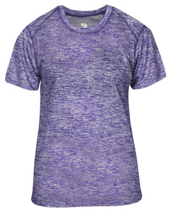 Badger 419600 Purple-Blend Women's Tee Purple