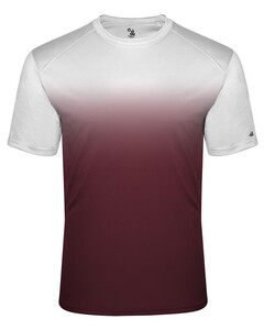 Badger 420300 Maroon-Ombre Tee Maroon