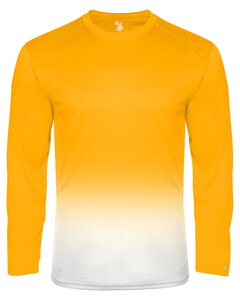 Badger 420400 Yellow-Ombre L/S Tee Yellow