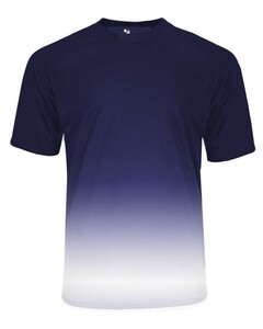 Badger 420900 Navy-Reverse Ombre Tee Navy