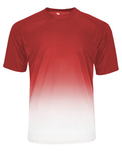 Badger 420900 Red-Reverse Ombre Tee Red