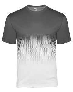Badger 422000 Gray-Hex 2.0 Tee Gray